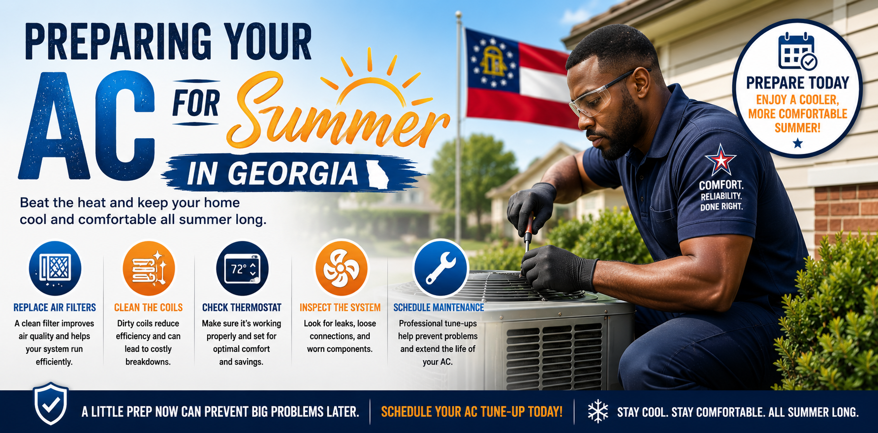 Preparing Your AC for Summer in Georgia